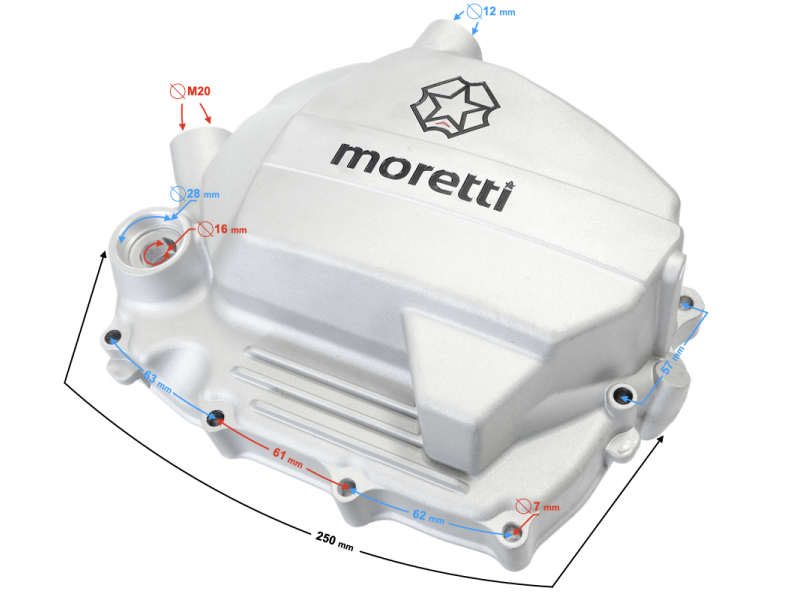 NXT 250 Clutch Cover type I