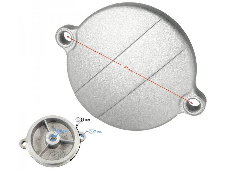NXT250 starter sprocket cover
