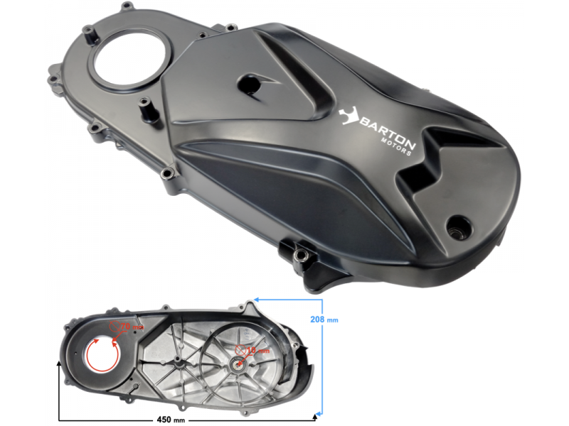Transmission cover X-trail 125