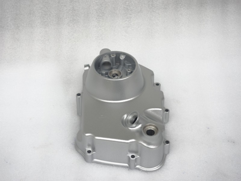 Clutch cover silver for horizontal engine 139FMB, 70cc 4T, 4-speed manual