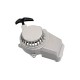 Engine cover - cutter for Pocket Bike moped (aluminum)
