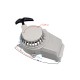 Engine cover - cutter for Pocket Bike moped (aluminum)