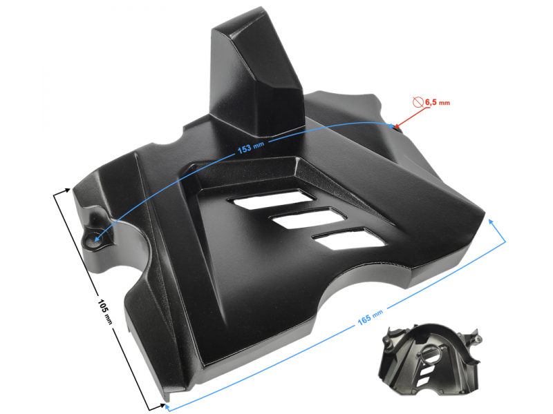 Sprocket cover for Classic 125 motorcycle
