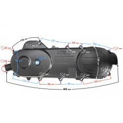 Engine cover 460 for 4T scooter