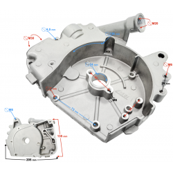 Engine cover- oil filler for 50 4T scooter