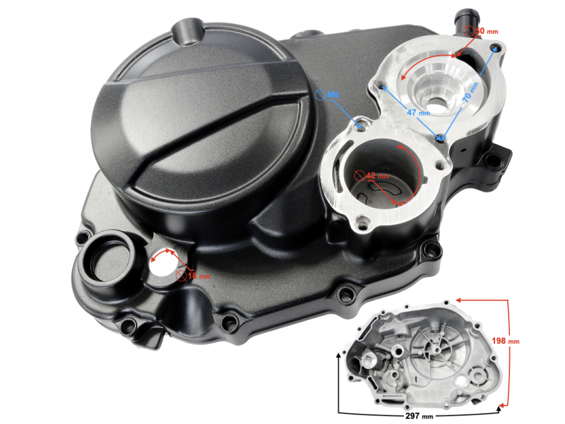 Clutch cover Stratos 125