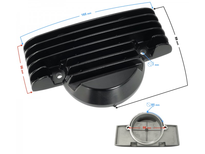 Timing sprocket cover for Travel 125 motorcycle