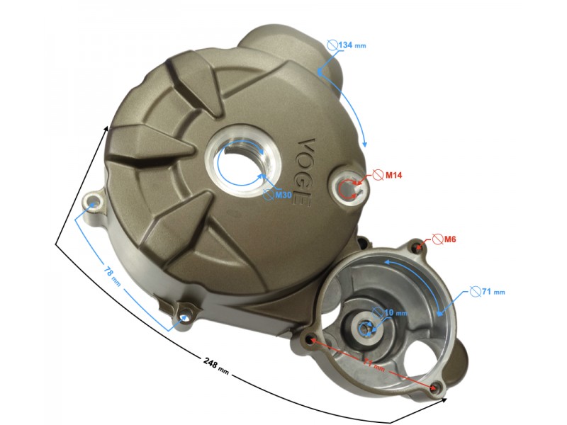Engine cover - magneto VOGE