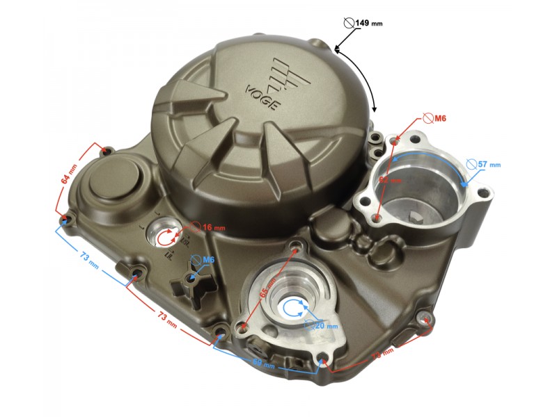 Engine cover - clutch VOGE