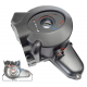 Magneto cover for Moretti horizontal engine 154FMI, 125cc 4T, 4-speed Manual, black