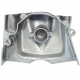 Gear cover for Moretti horizontal engine 154FMI, 125cc 4T, 4-speed Manual, black