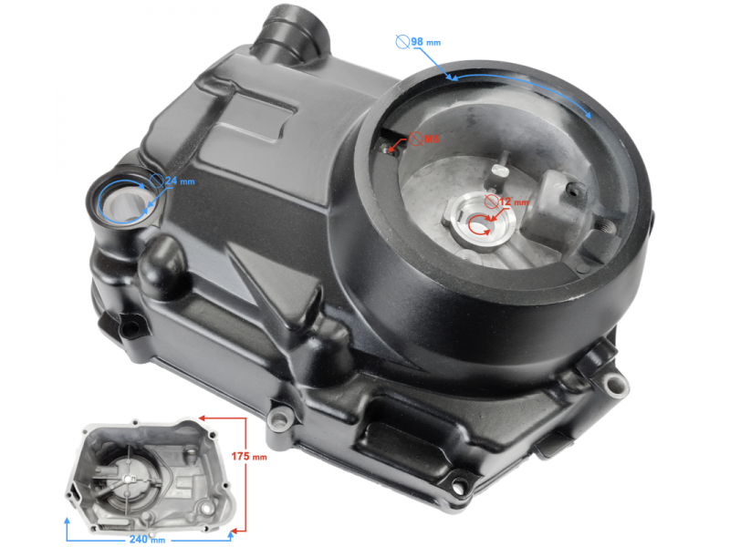 Head cylinder Falcon 125, injection