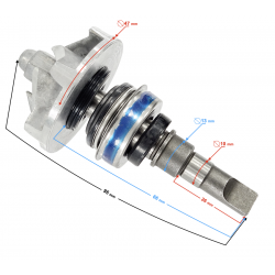 200-250cc atv water pump