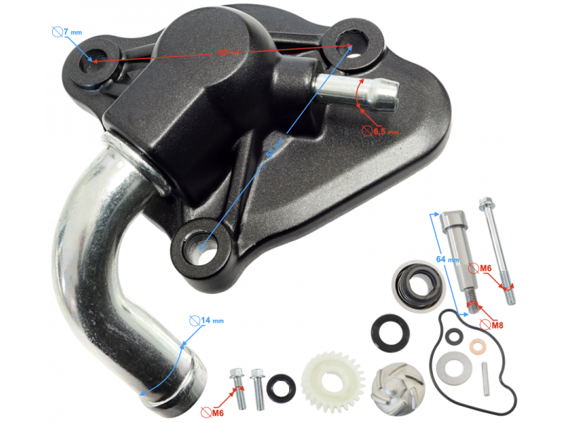 Water pump set VOGE 125R