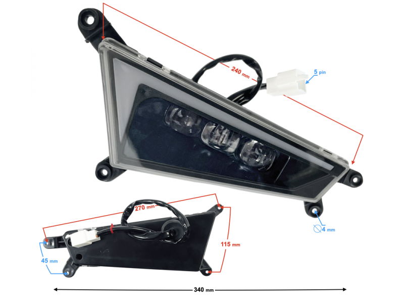 left headlight