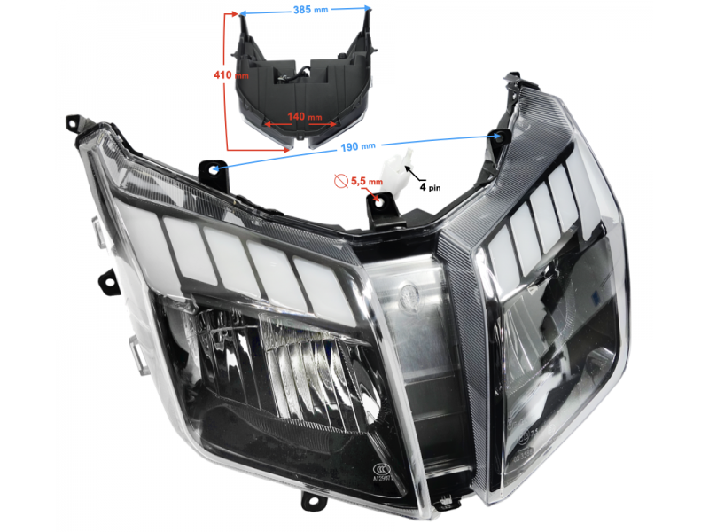 Headlamp E-MAX ONE
