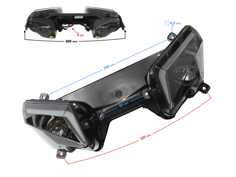 Headlight Blade R Headlight Blade R