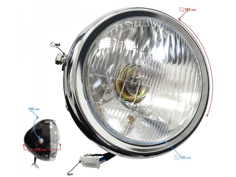 Headlight for Volcano 50