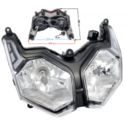 Headlight Euro 5 + VOGE 300 Rally