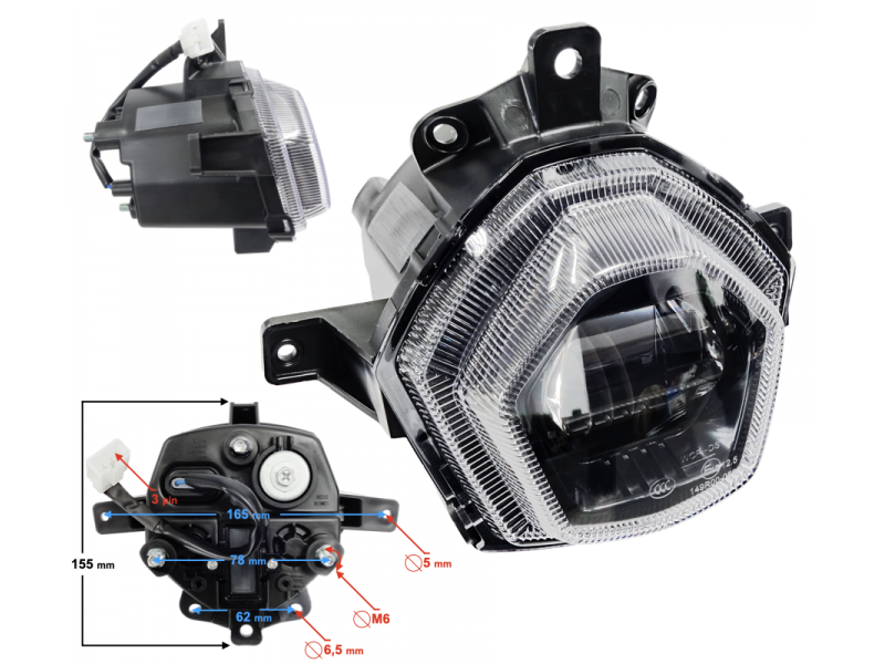 Headlight VOGE 125R