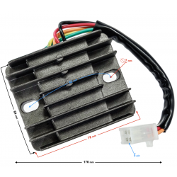 Voltage regulator for Bashan 200 quad