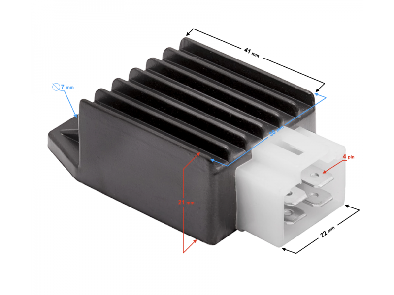 Voltage regulator ATV Rocky/Thor 125
