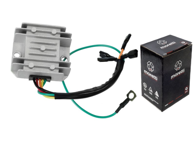 Voltage regulator for moped, 5 cables Voltage regulator for moped, 5 cables