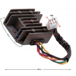 Voltage regulator FNX motorcycle