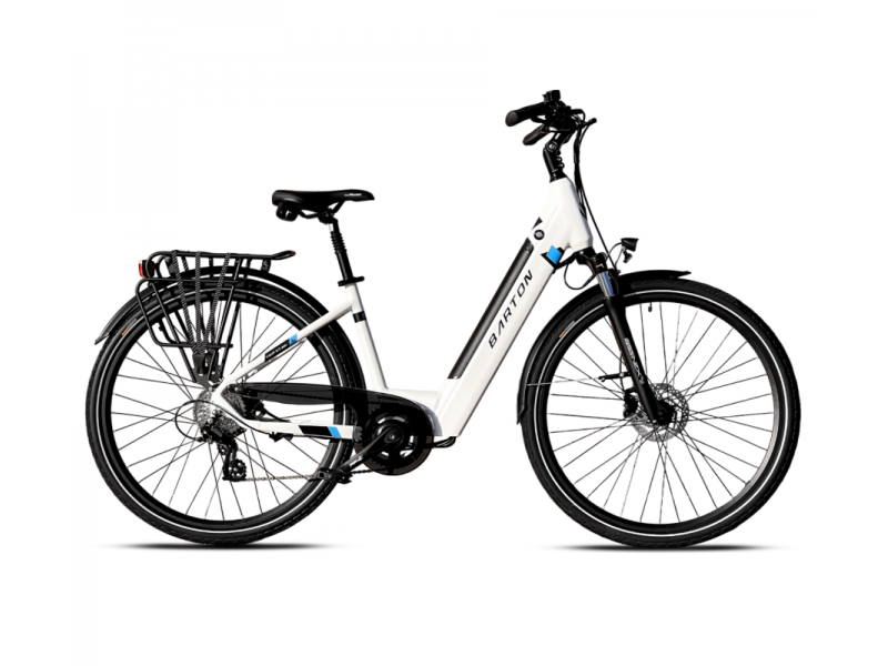 Rower elektryczny Barton Trip 2.0 Easy 26 (36V15Ah) (540Wh) 17 biała perła
