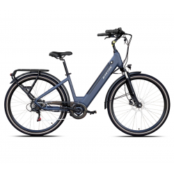 Rower elektryczny Barton E-smart 17 (36V13Ah) (468Wh) Jasny Grafit Rower elektryczny Barton E-smart 17 (36V13Ah) (468Wh) Jasny Grafit