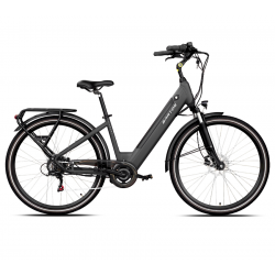 Rower elektryczny Barton E-smart 17 (36V13Ah) (468Wh) Czarny Rower elektryczny Barton E-smart 17 (36V13Ah) (468Wh) Czarny