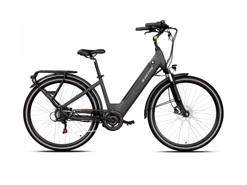 Rower elektryczny Barton E-smart 17 (36V13Ah) (468Wh) Czarny