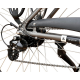 Rower elektryczny Barton E-city 26 Ciemny Brąz 17 522Wh