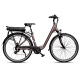 Rower elektryczny Barton E-city 26 Ciemny Brąz 17 522Wh