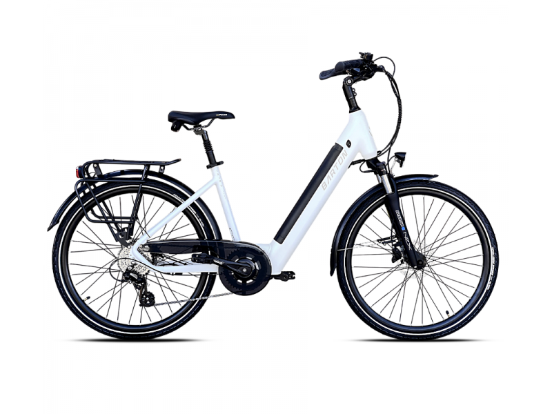 Rower elektryczny Barton Trip 2.0 Easy 28 (36V15Ah) (540Wh) 17 biała perła