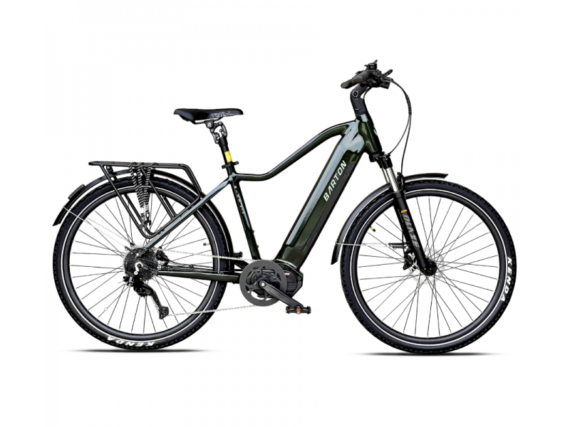 Rower elektryczny Barton M100 Men Zielony 720Wh