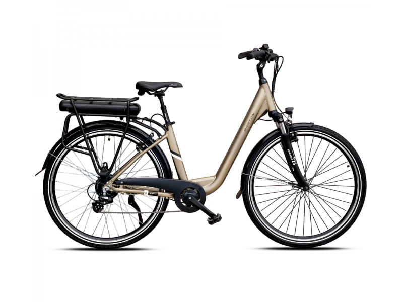 Rower elektryczny Barton E-city 28 Rose-gold 17 468Wh