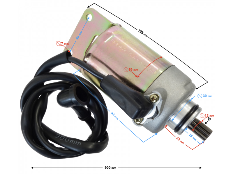 Starter motor Discover 200 Starter motor Discover 200
