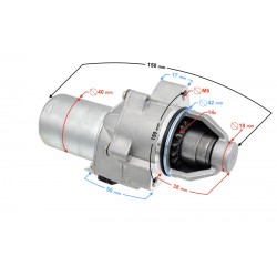 Starter for AM6 engine, 14 teeth Starter for AM6 engine, 14 teeth