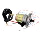 Starter Moretti for 2T 50cc scooter, 9 teeth Starter Moretti for 2T 50cc scooter, 9 teeth