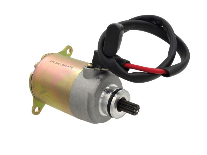 Starter Moretti for 4T 125cc scooter, 9 teeth