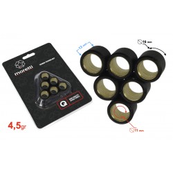 Variator rollers (4.5gr) for 4T scooter