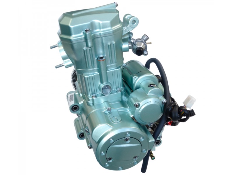 Liquid cooled engine ATV 200cc light blue