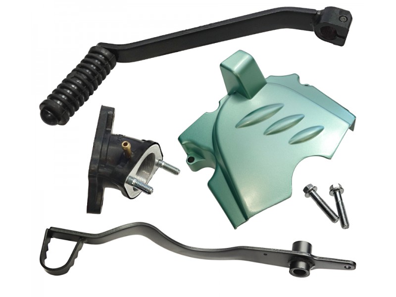 Liquid cooled engine ATV 200cc light blue
