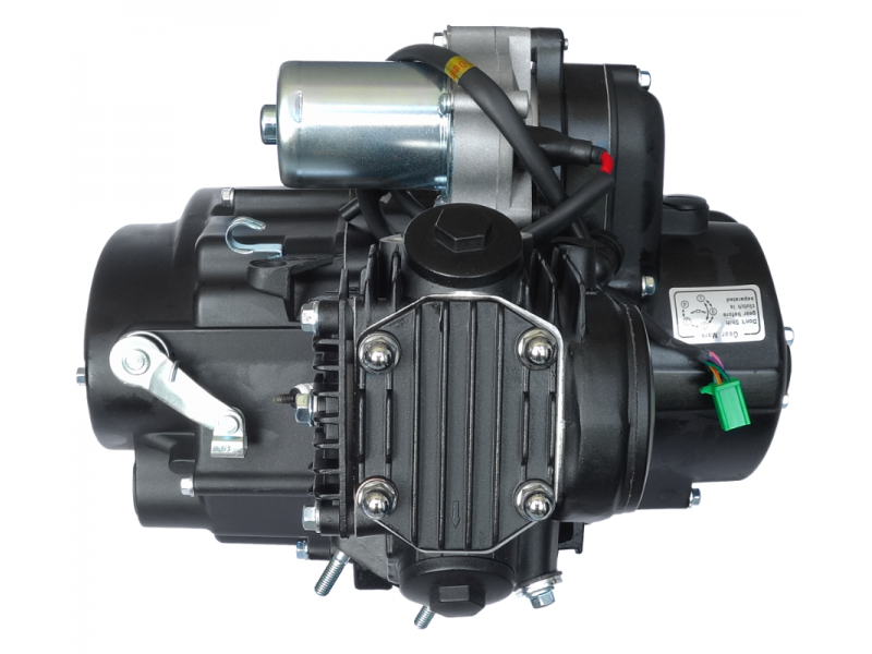 Horizontal engine 70cc 4T with air cooled manual gearbox for moped
