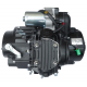 Horizontal engine 70cc 4T with air cooled manual gearbox for moped