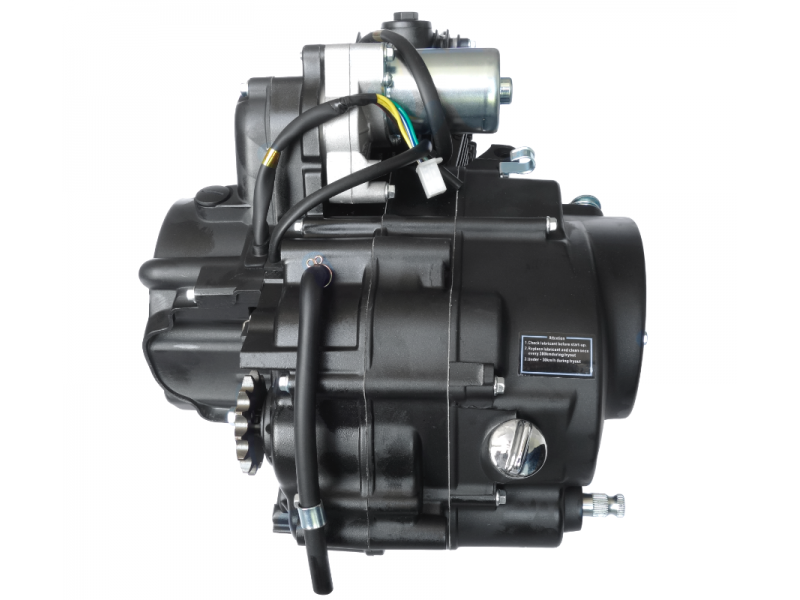 Horizontal engine 70cc 4T with air cooled manual gearbox for moped