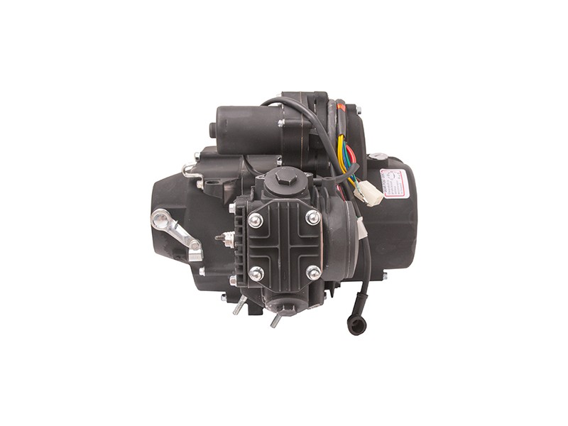 horizontal engine 70cc 4T with manual moped gearbox, black