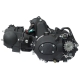 Horizontal engine 110cc for 4T motorcycle with manual gearbox