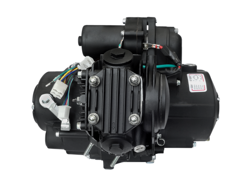 Horizontal engine 110cc for 4T motorcycle with manual gearbox
